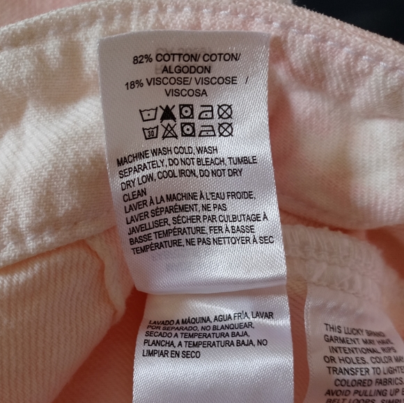 Lucky Brand Mid Rise Utility Straight Jeans Tie Dye - Picture 9 of 11